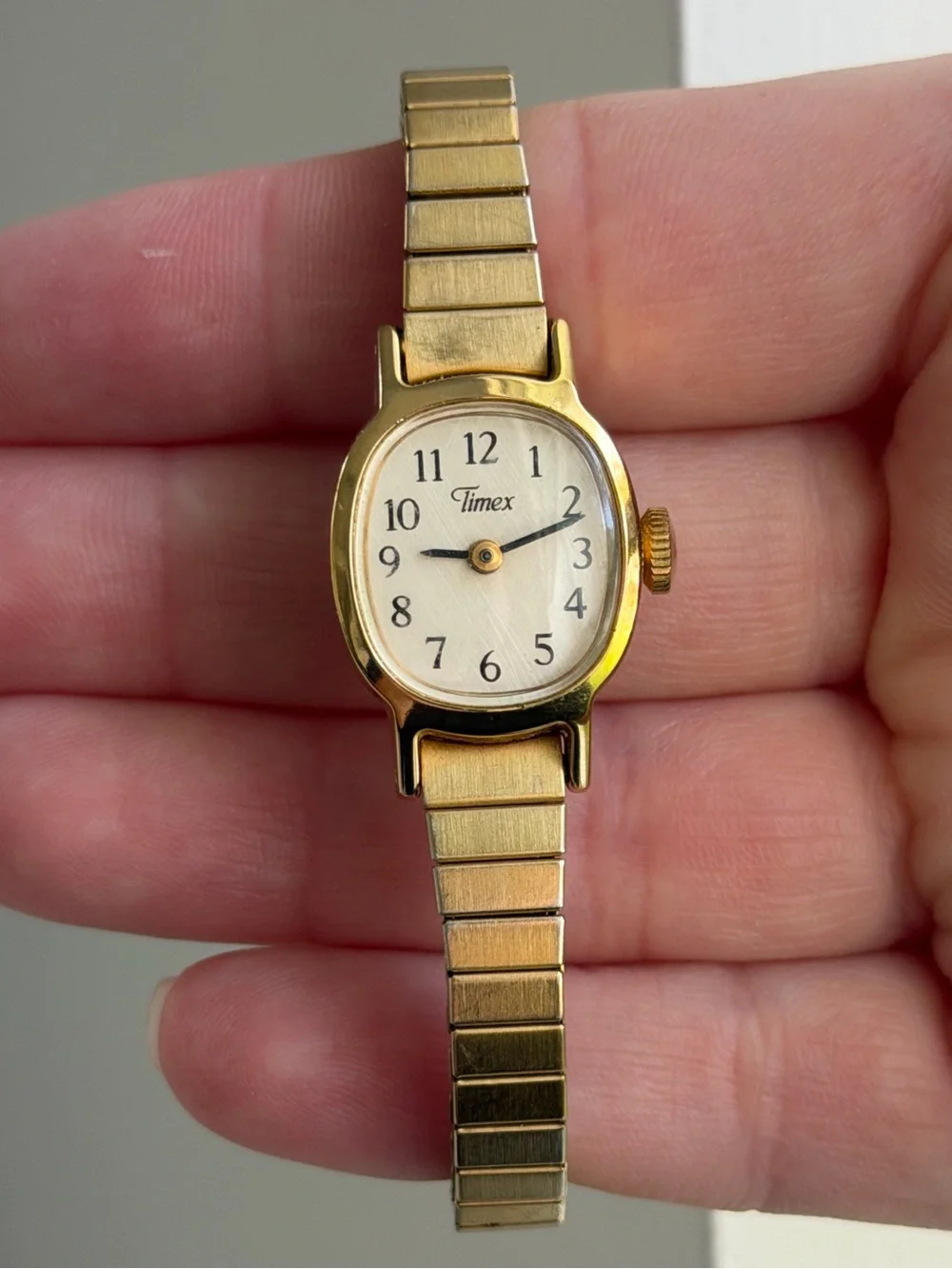 Vintage Timex Gold-Tone Watch